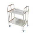 Edelstahl-Falt-Therapie-Trolley